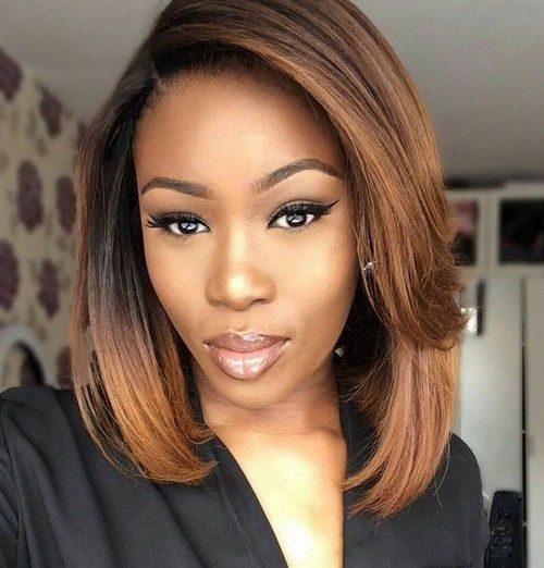 карамел brown ombre for black women