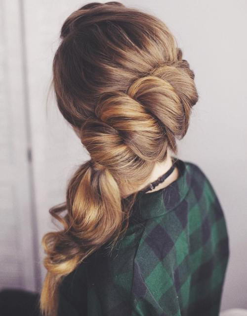 Vriden Updo With A Side Ponytail