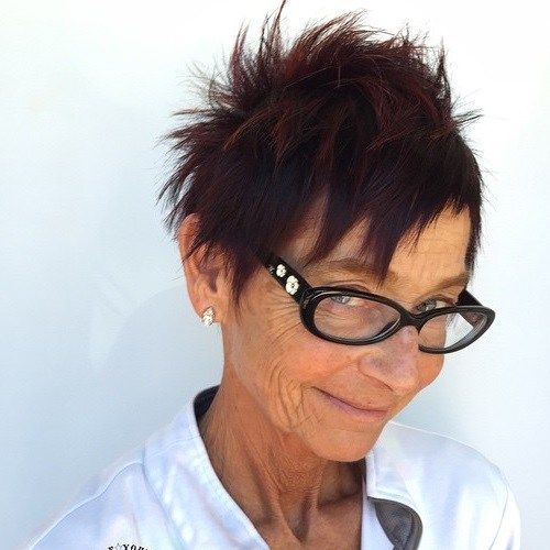 спики short haircut for ladies over 70