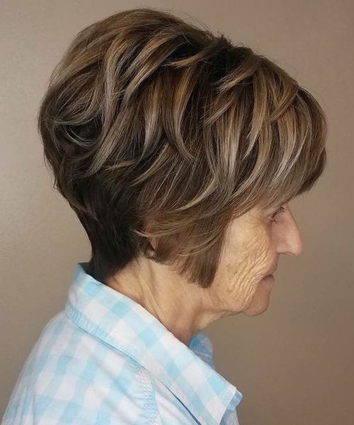 Преко Short Feathered Haircut