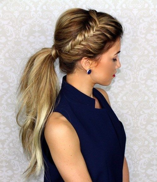 Sida Fishtail And Low Ponytail