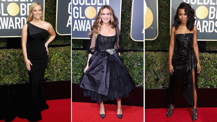 време's Up Golden Globes Dress Auction